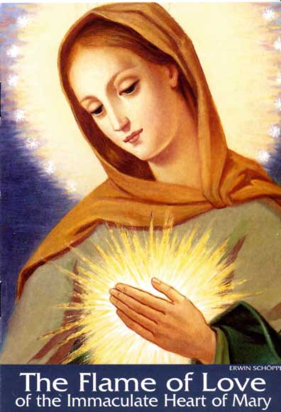 Consagración a María: la Llama de Amor del Inmaculado Corazón de María